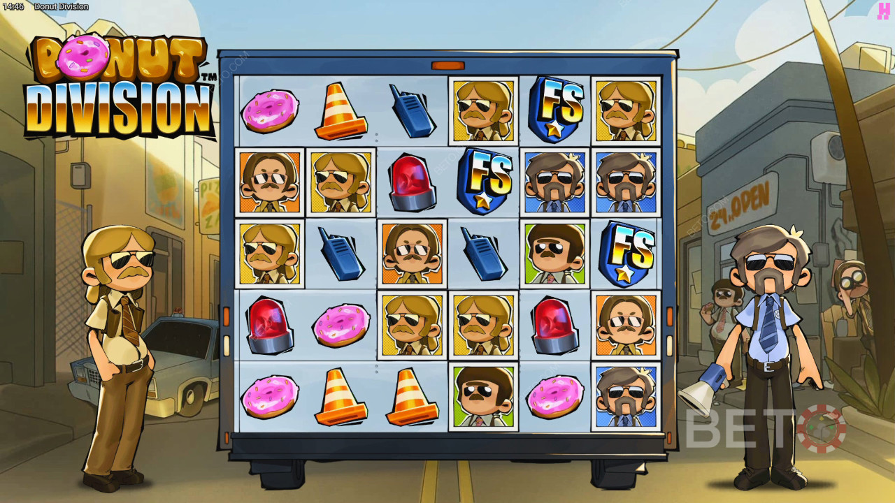 Donut Division Revue par BETO Slots