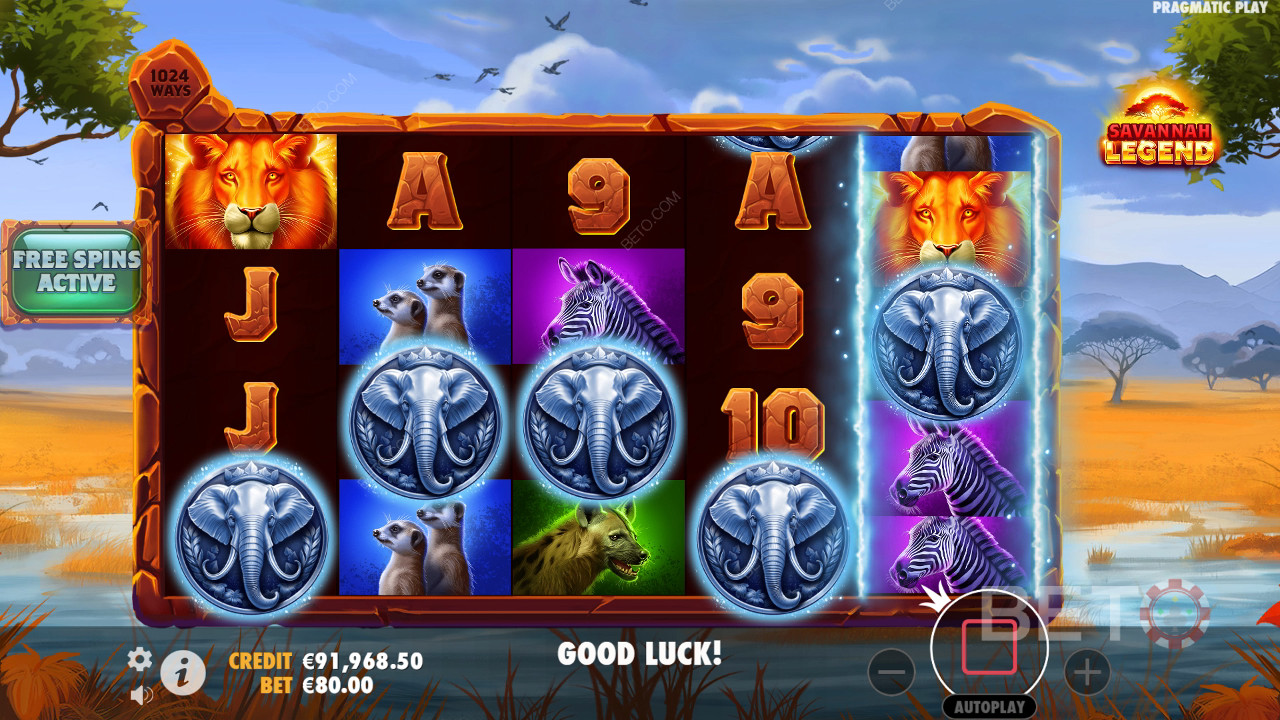 Savannah Legend Revue par BETO Slots