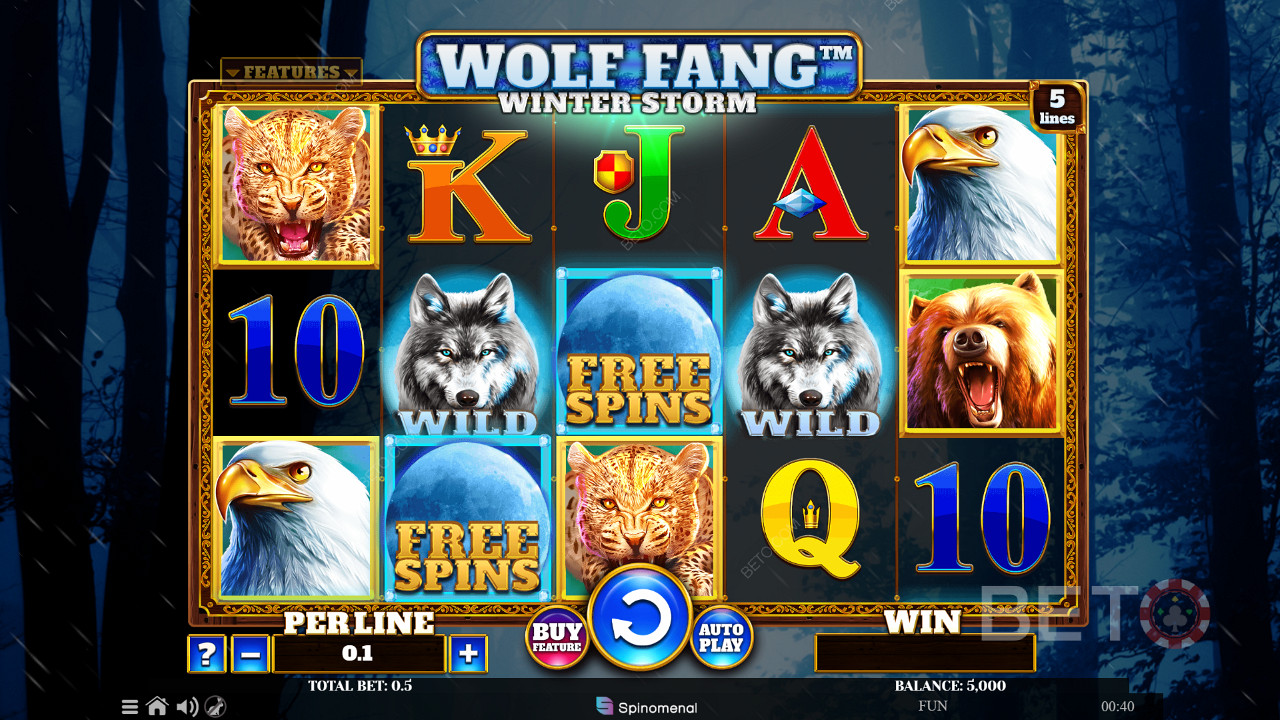 Wolf Fang Winter Storm Jeu Gratuit