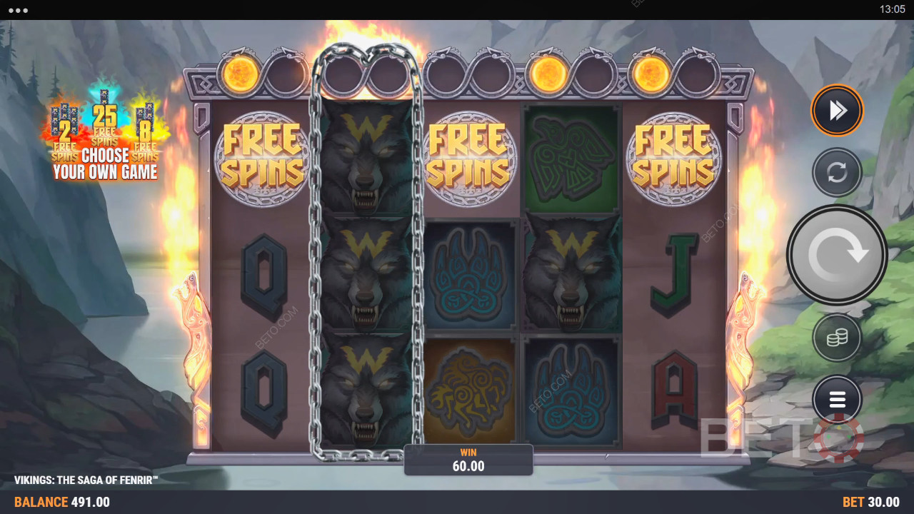 Vikings : La Saga de Fenrir Revue par BETO Slots