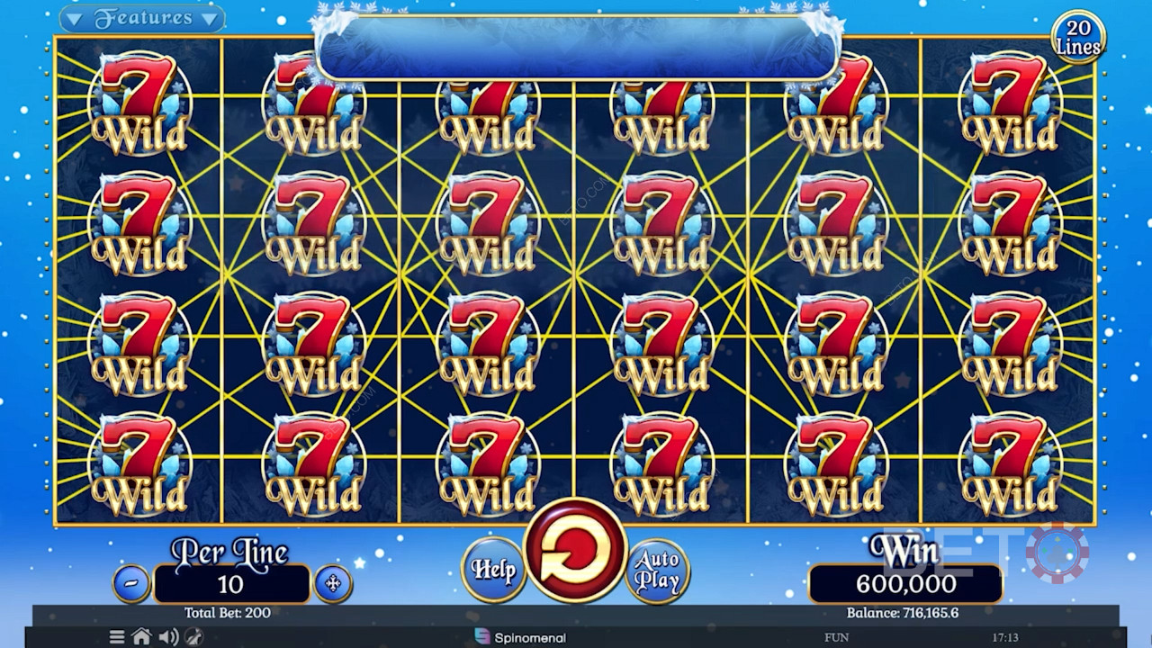 Fruits On Ice Collection 20 Lines Jeu Gratuit