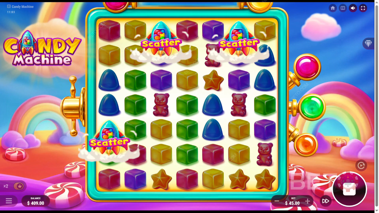 Candy Machine Revue par BETO Slots