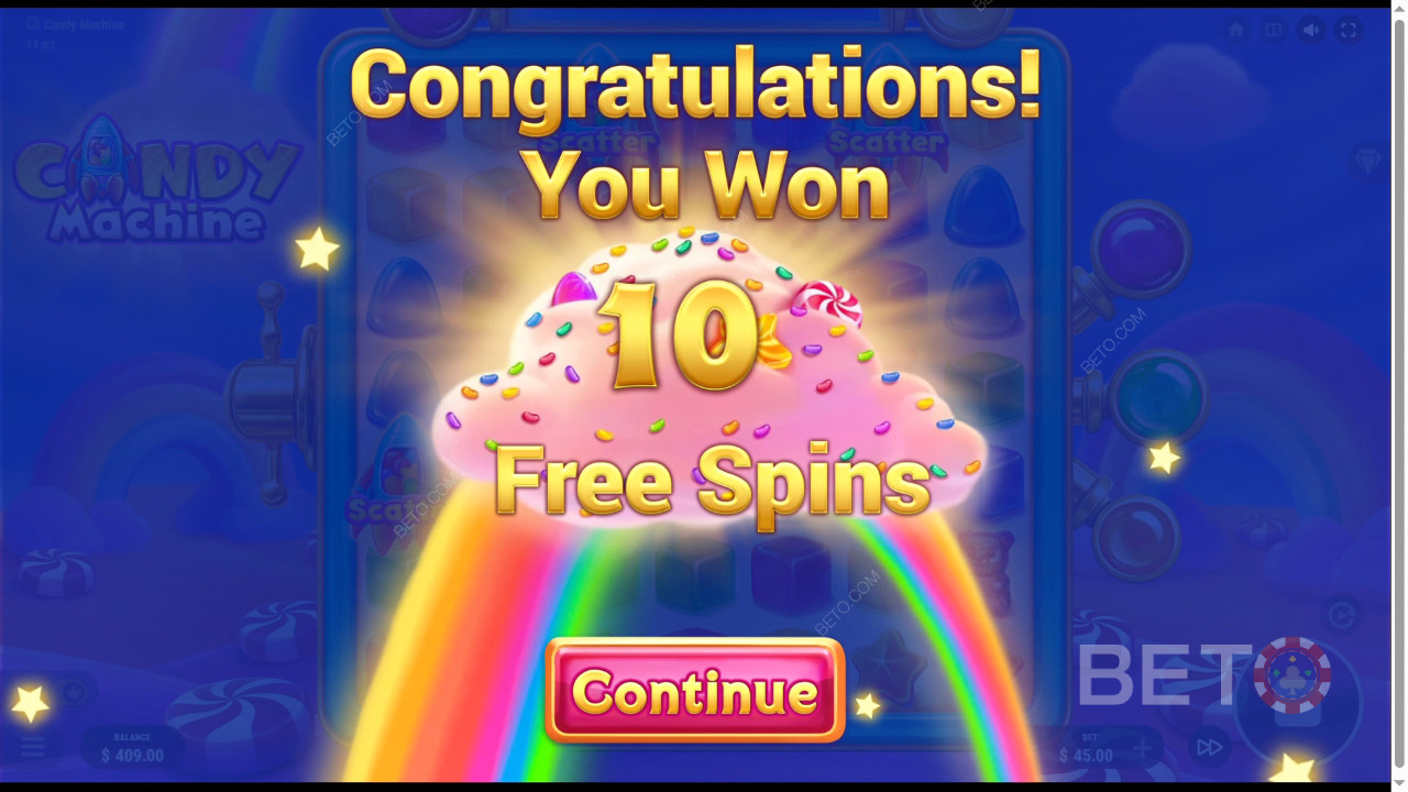 Gagnez 15 000x votre mise dans la machine à sous en ligne Candy Machine!
