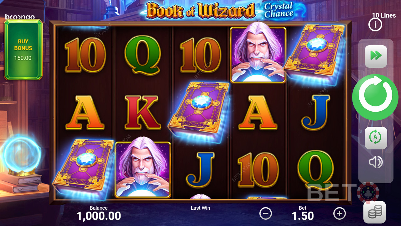 Book of Wizard: Crystal Chance Jeu Gratuit