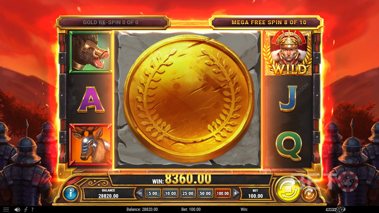 Gagnez 4 000 fois votre mise dans la machine à sous vidéo Legion Gold Victory!