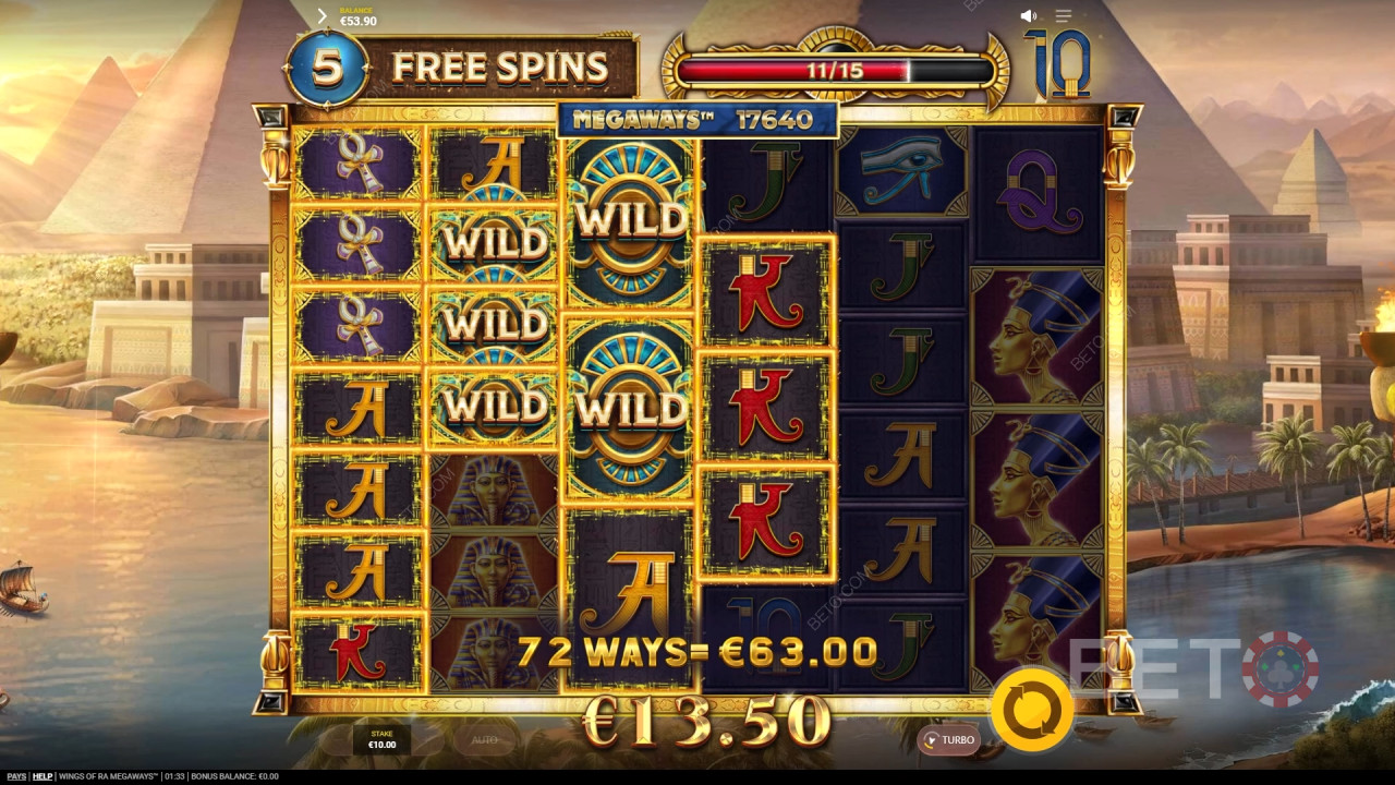 Wings of Ra Megaways Revue par BETO Slots