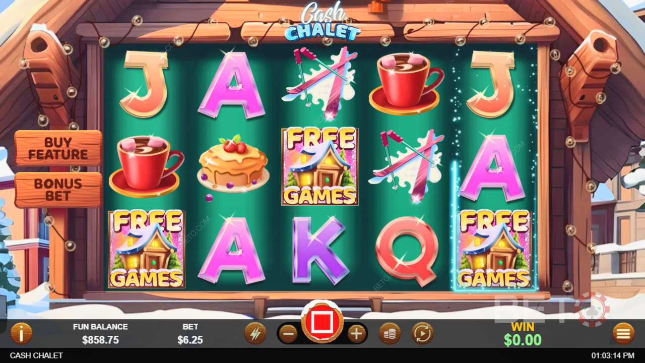 Cash Chalet Critique par BETO Slots