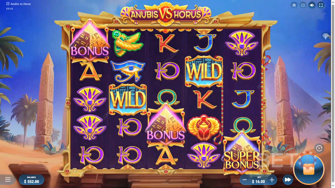 Anubis vs Horus Revue par BETO Slots