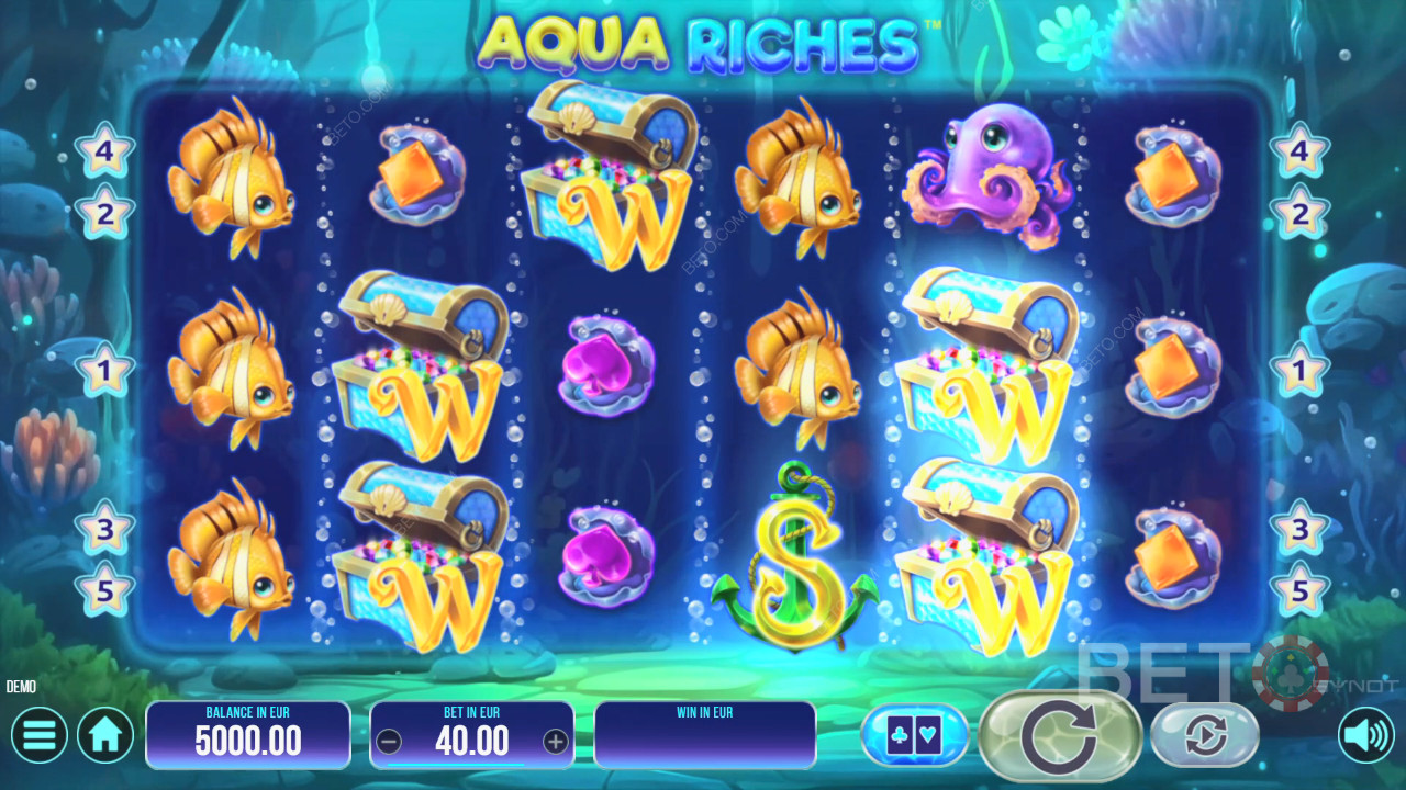Aqua Riches Critique par BETO Slots