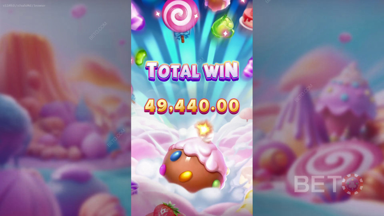 Gagnez 25 000x votre mise dans la machine à sous Pop Pop Candy 1000 en ligne!
