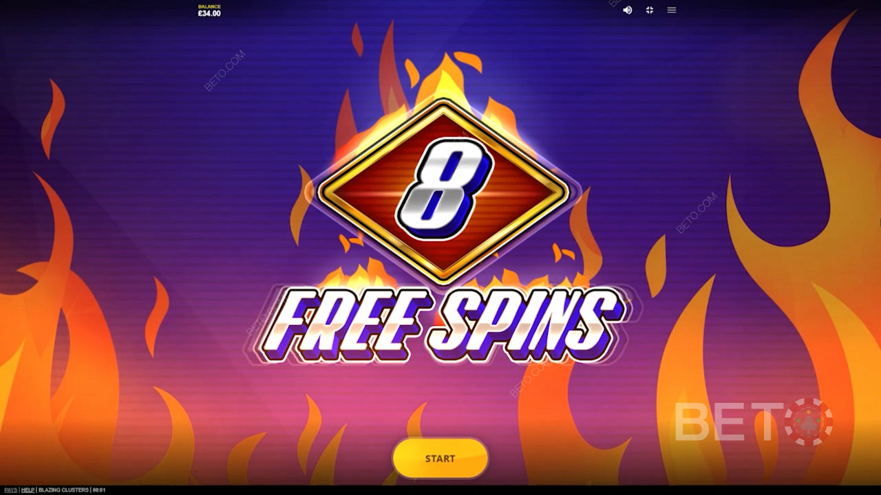 Activez le mode Free Spins pour obtenir 8 tours gratuits et des multiplicateurs.