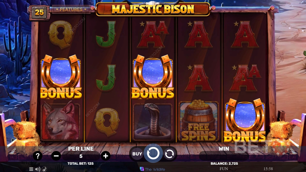 Majestic Bison Jeu Gratuit