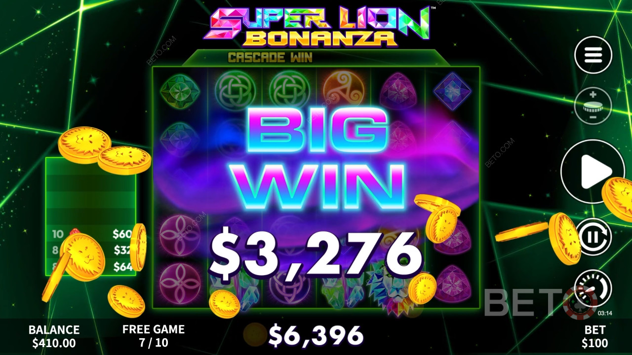 Super Lion Bonanza Revue par BETO Slots
