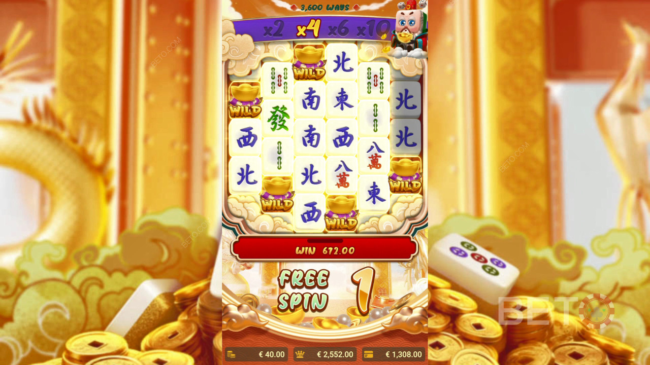 Comment jouer à Mahjong Riches de Spadegaming?