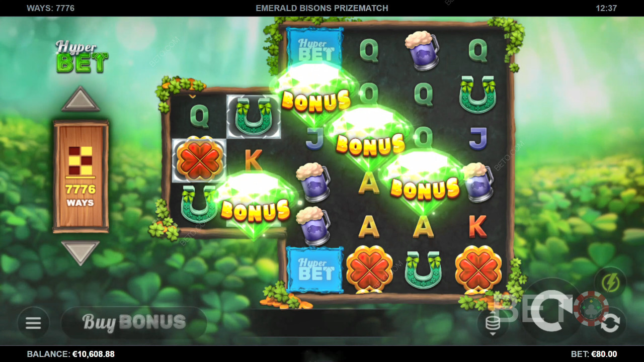 Emerald Bisons PrizeMatch Revue par BETO Slots
