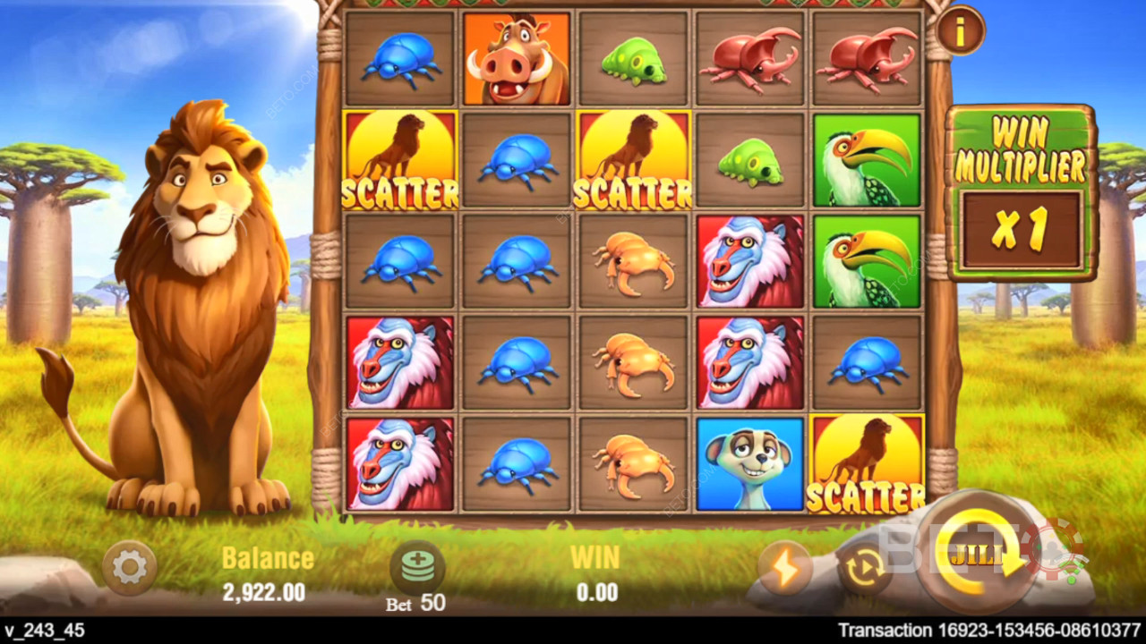 Safari Mystery Critique de BETO Slots