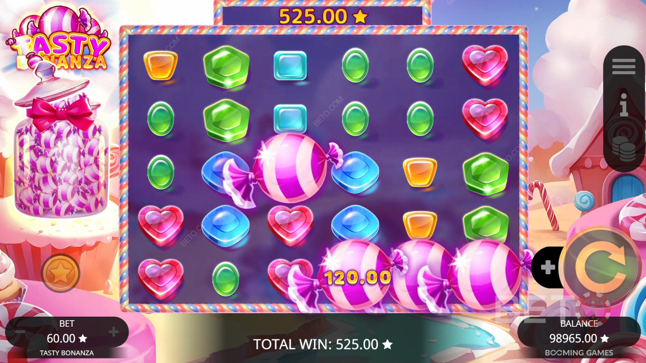 Tasty Bonanza Critique de BETO Slots