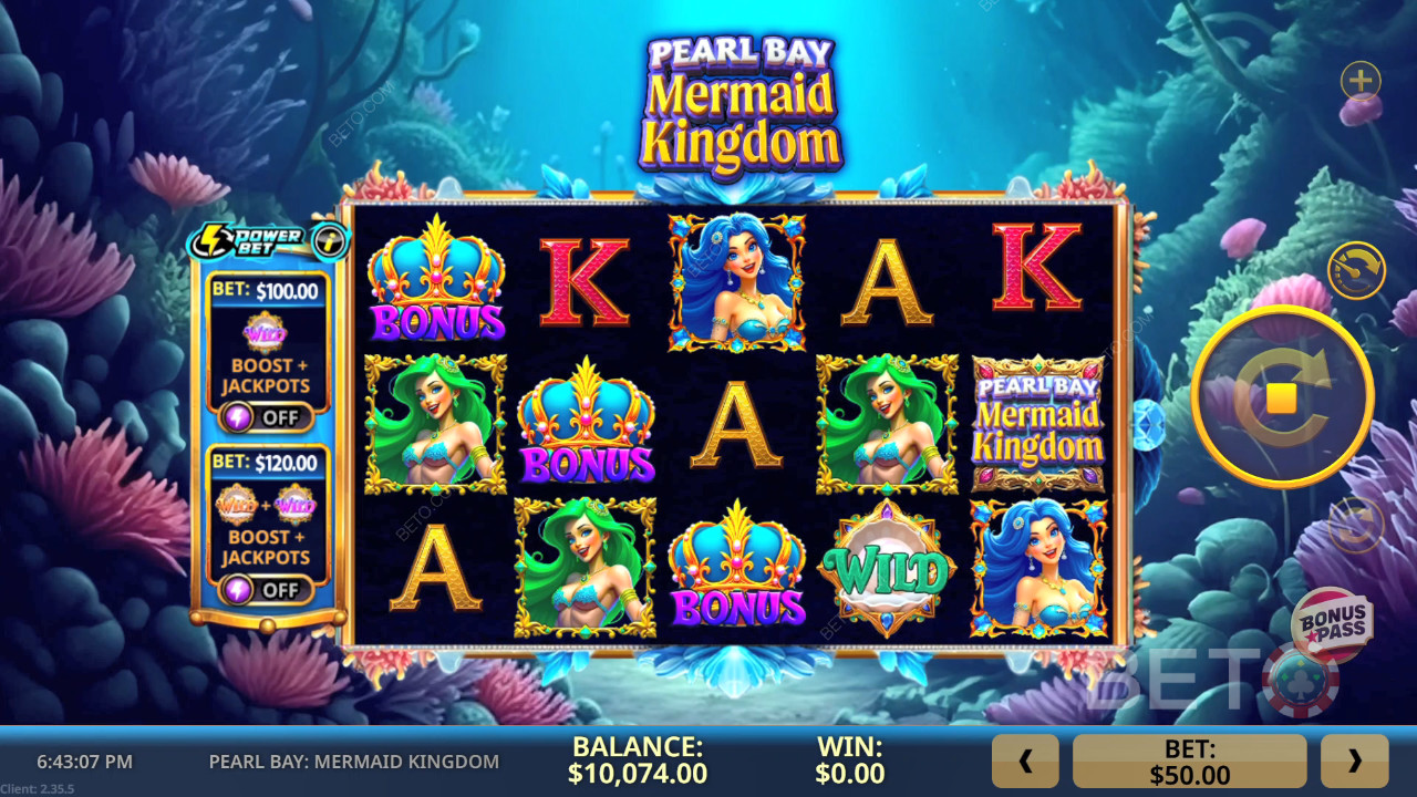 Pearl Bay : Mermaid Kingdom Critique de BETO Slots