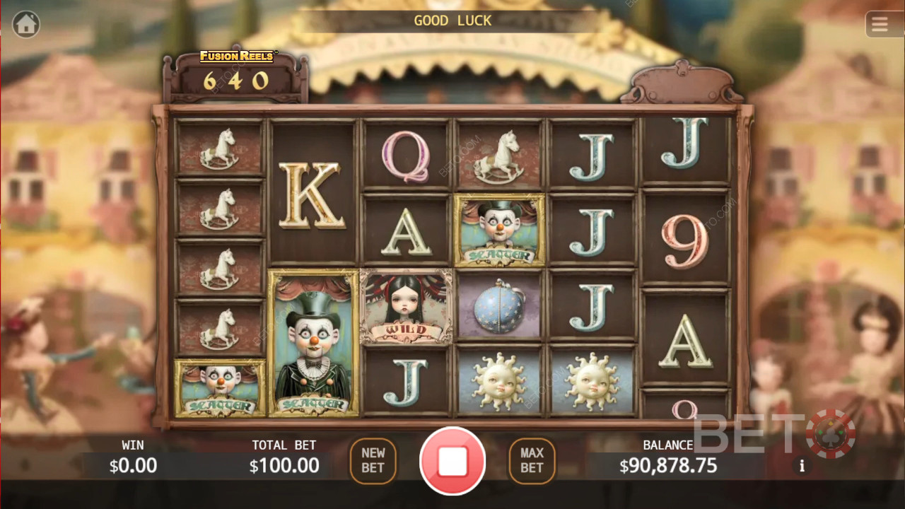 Doll Theater Fusion Reels Revue par BETO Slots