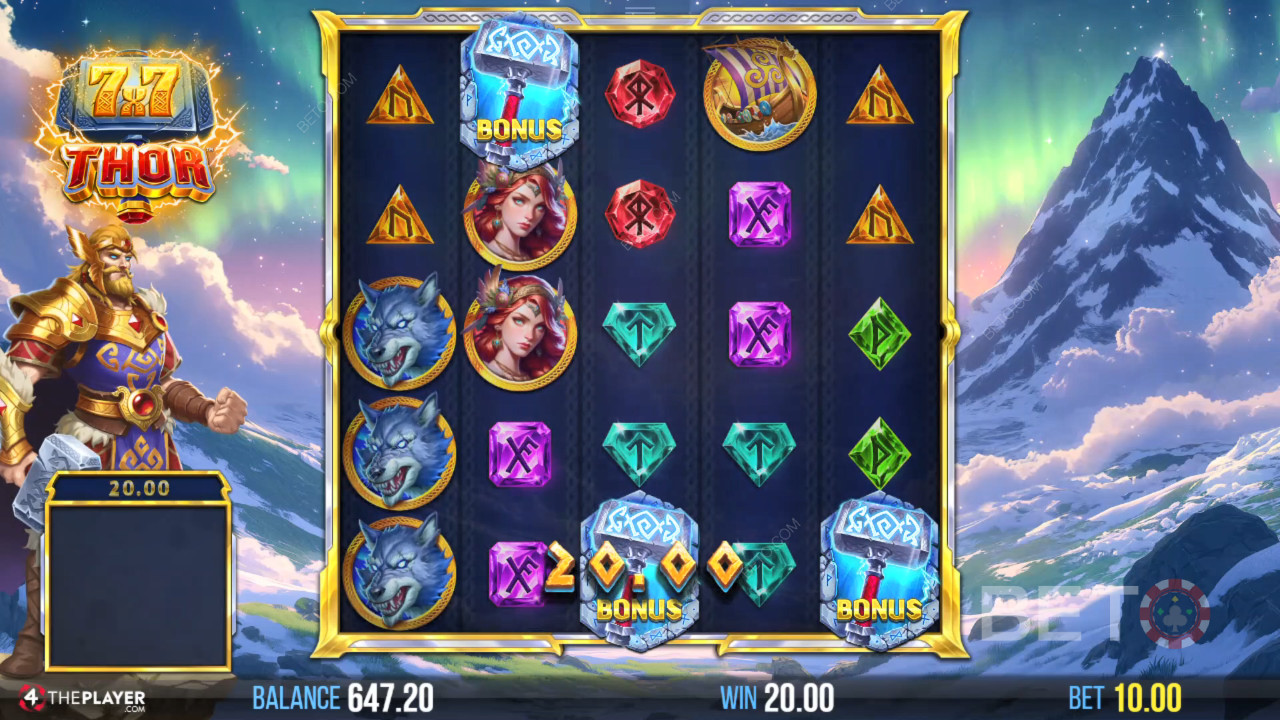 7×7 Thor Revue par BETO Slots