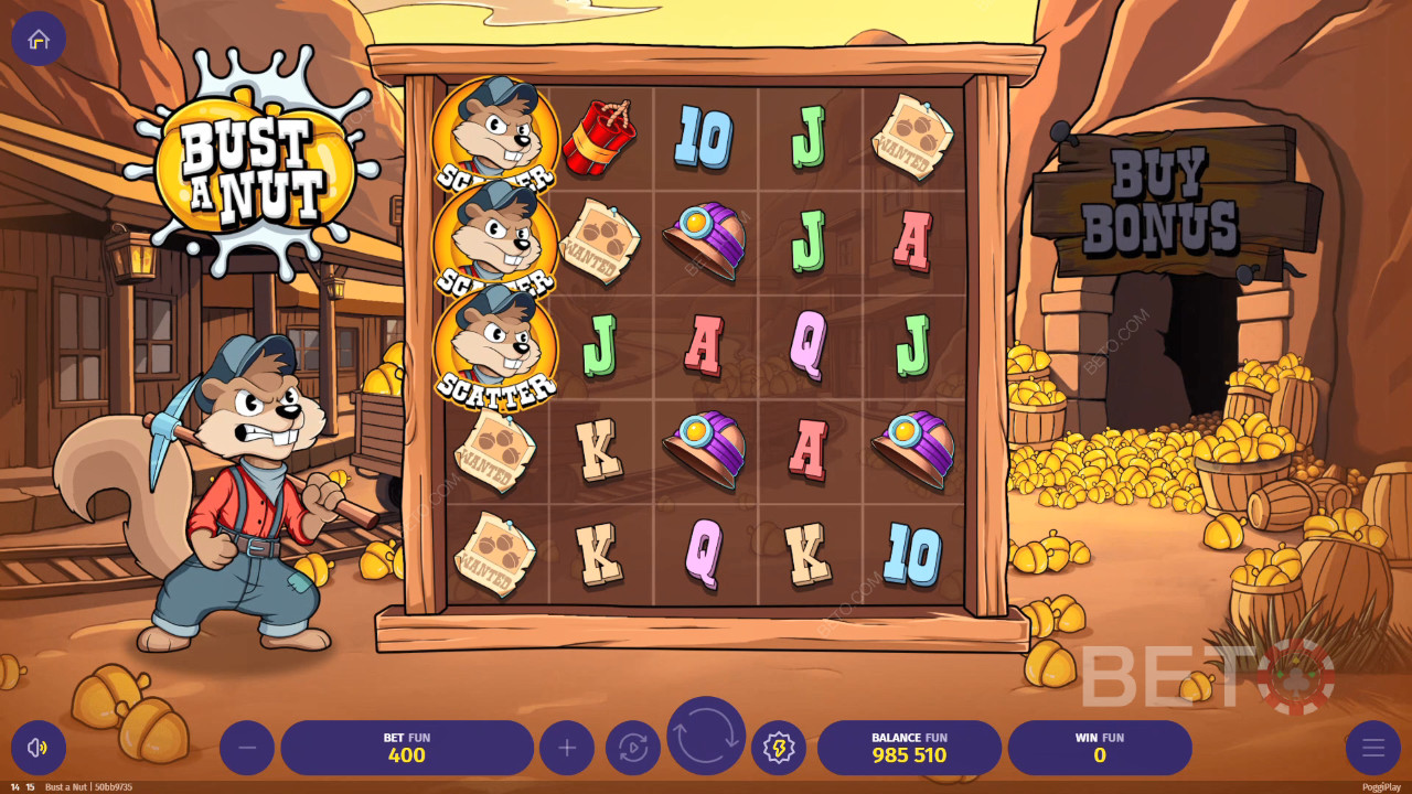 Bust a Nut Critique de BETO Slots