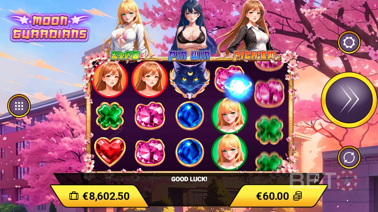 Moon Guardians Critique de BETO Slots