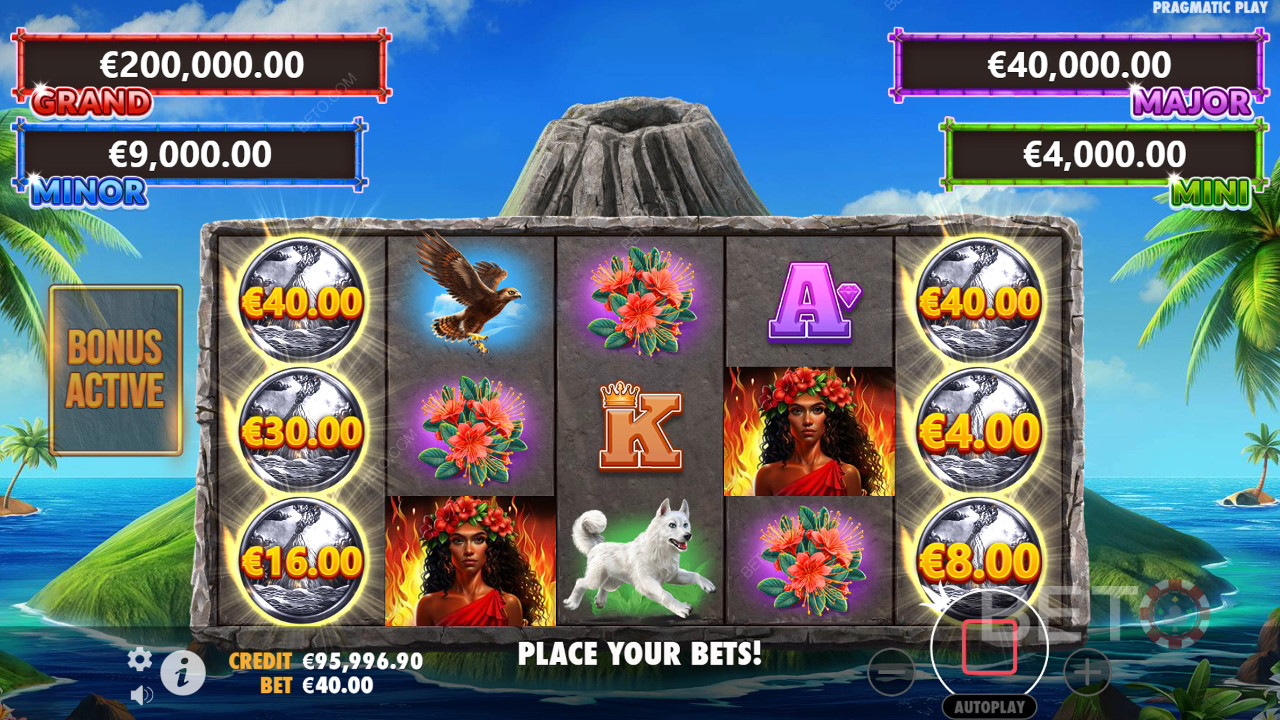 Volcano Goddess Revue par BETO Slots