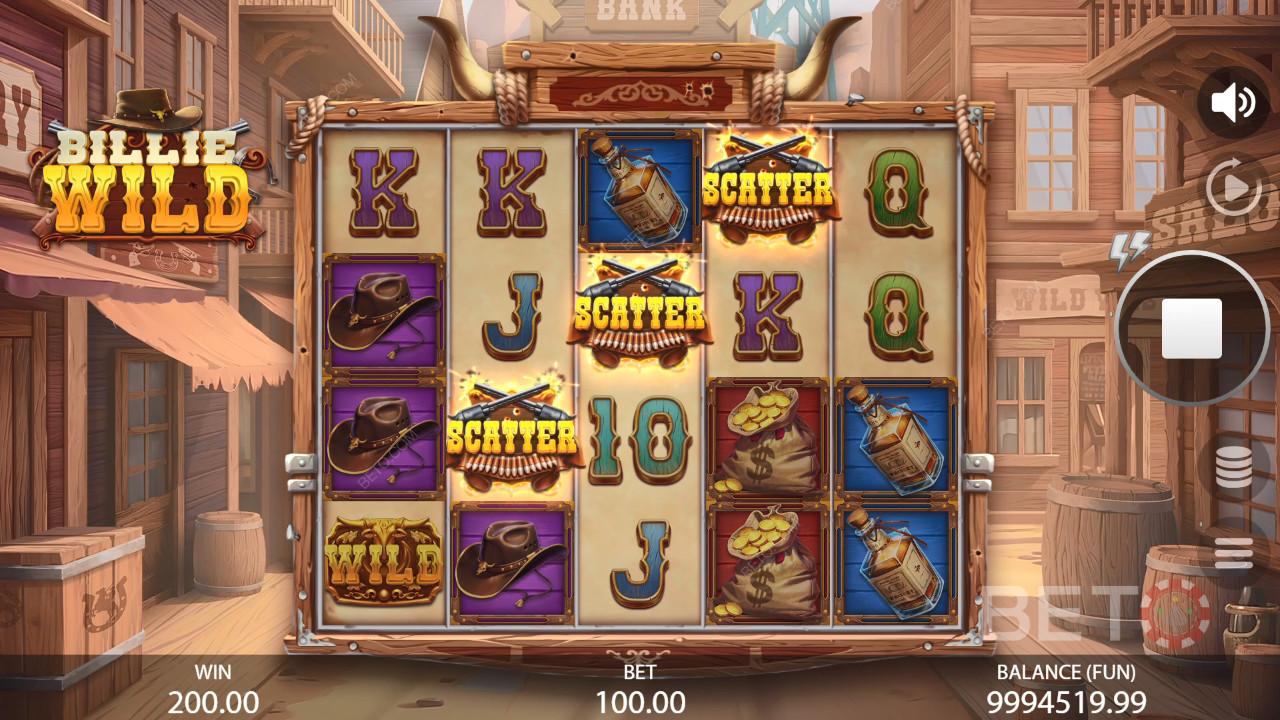 Billie Wild Revue par BETO Slots