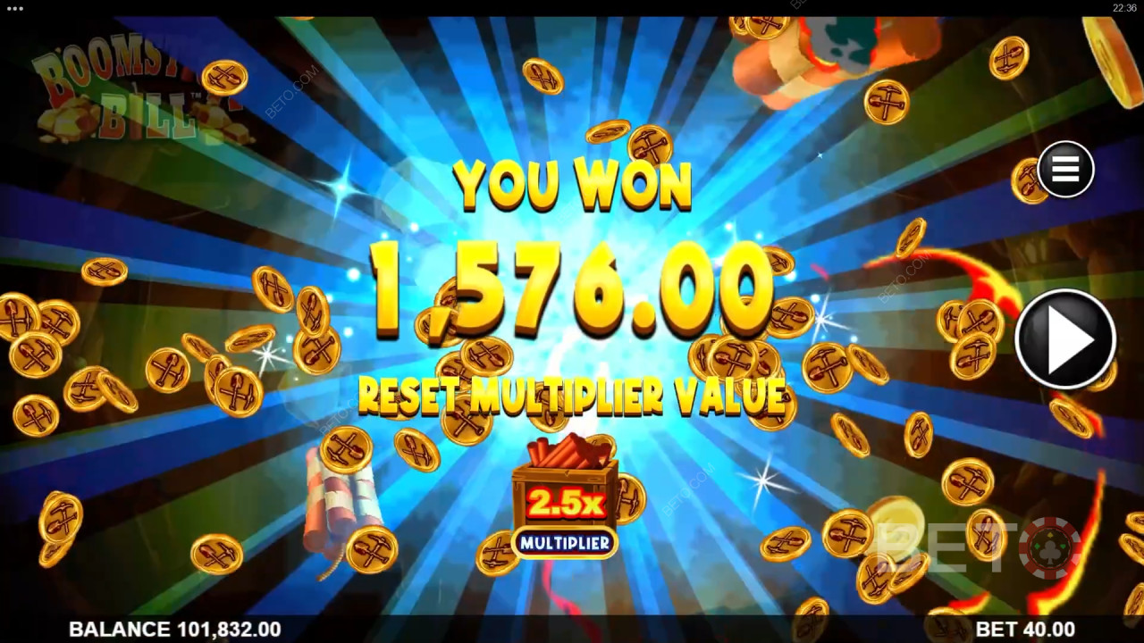 Gagnez 5 000x votre mise dans la machine à sous Boomstick Bill!
