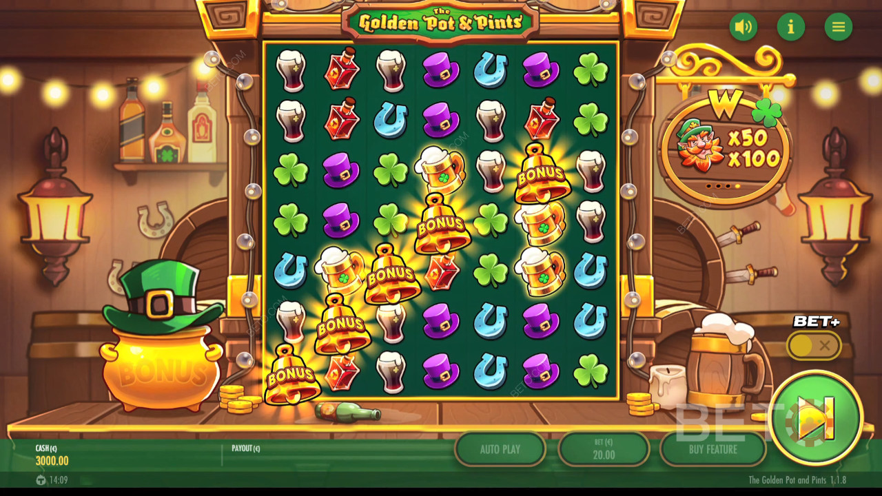 The Golden Pot & Pints Revue par BETO Slots