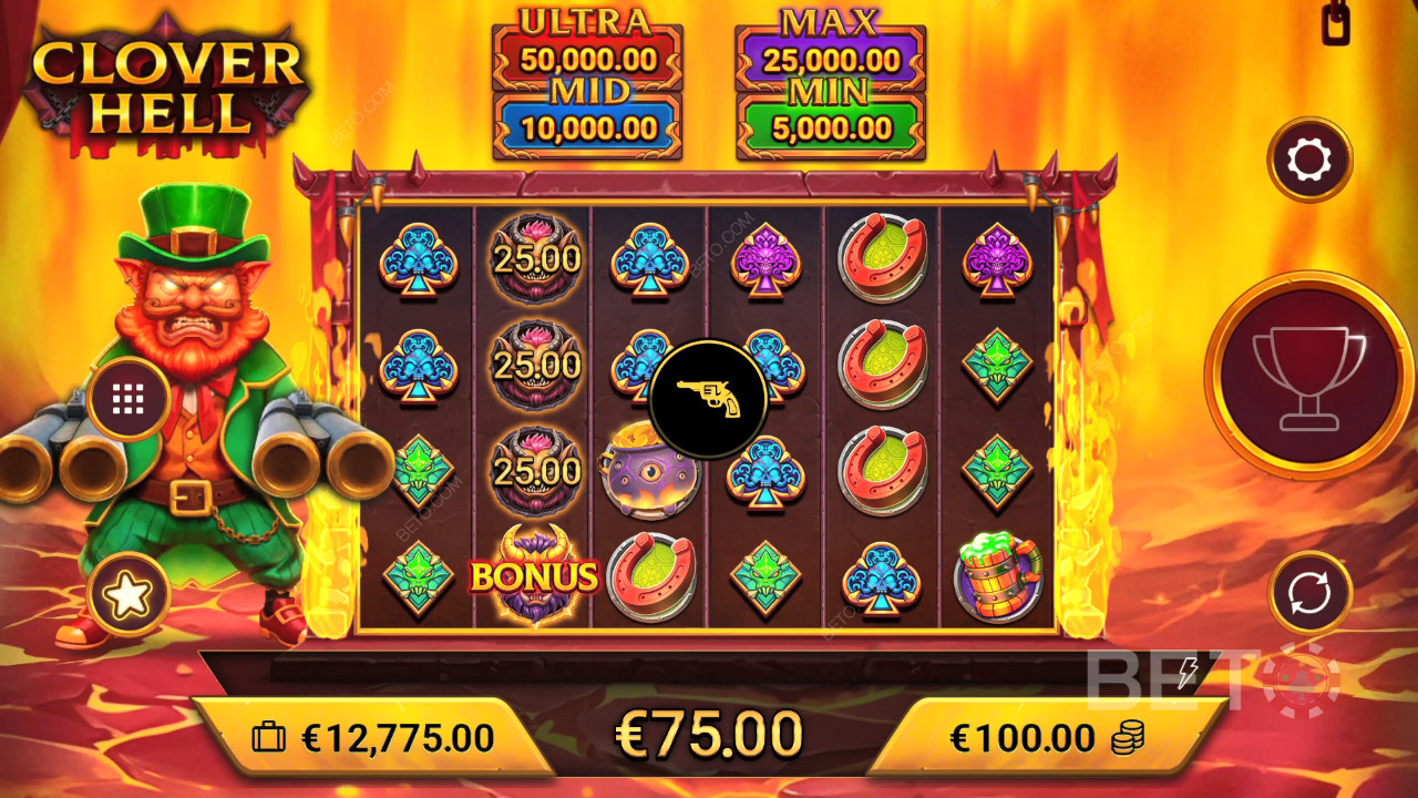 Clover Hell Revue par BETO Slots