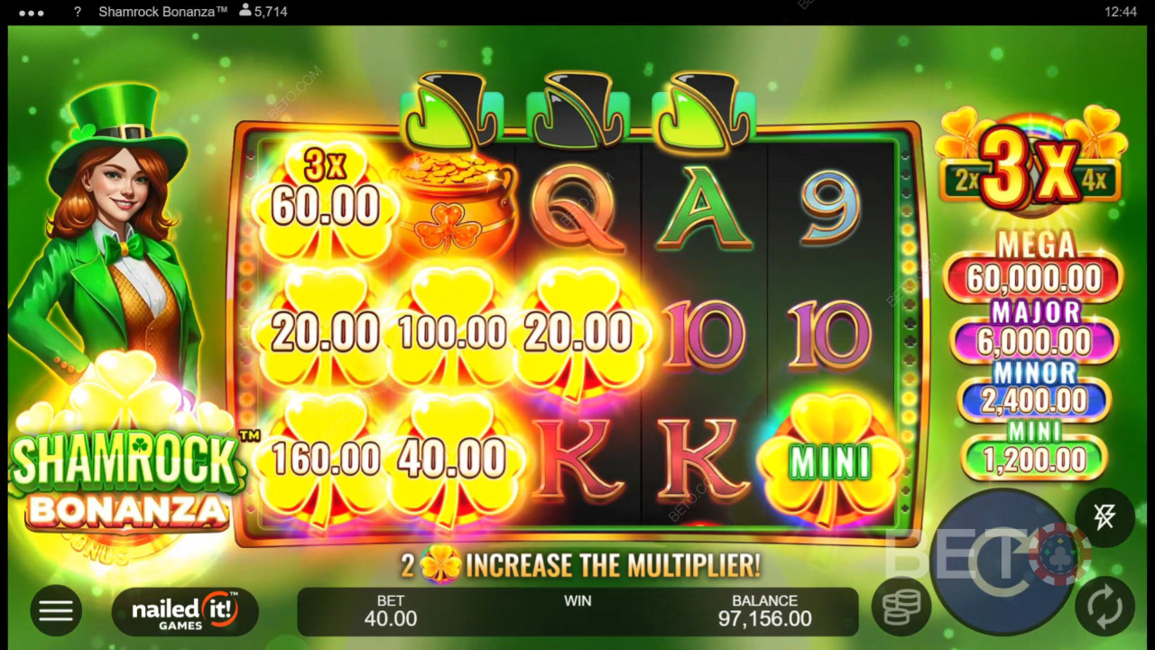Shamrock Bonanza Revue par BETO Slots