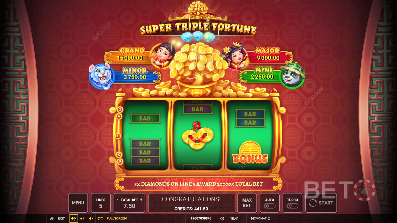 Super Triple Fortune Jeu Gratuit