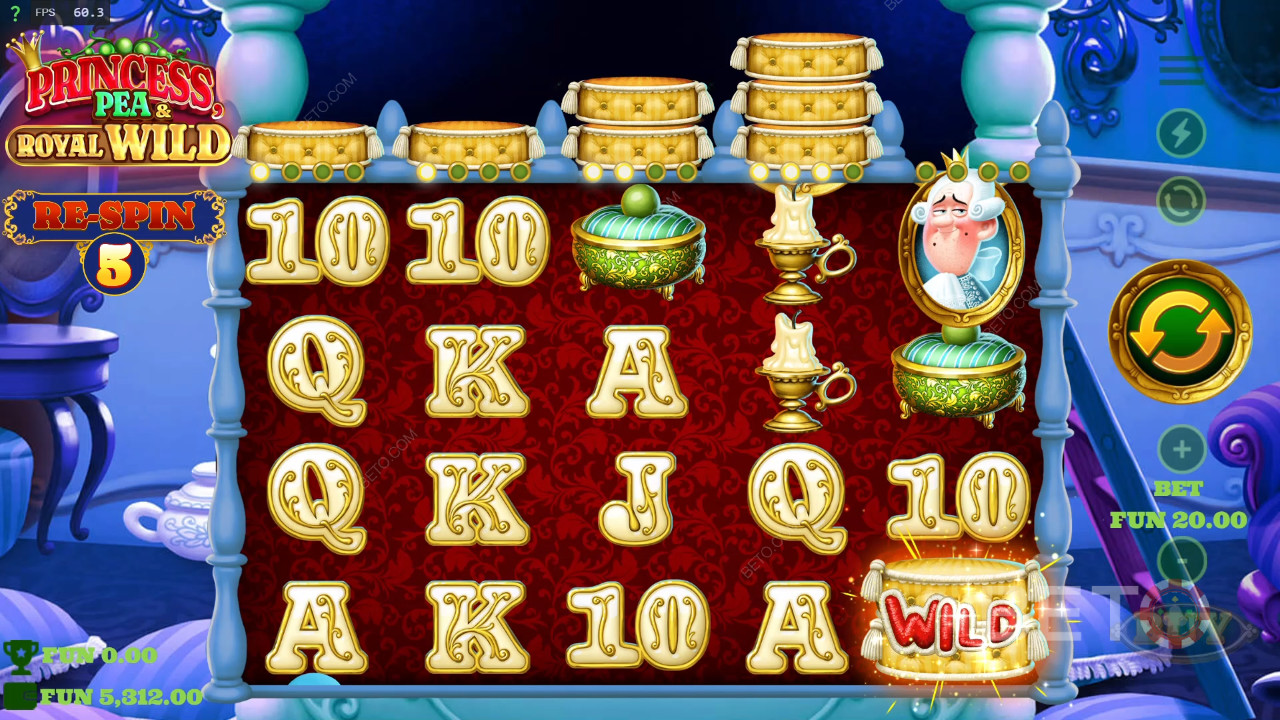 Princess Pea & Royal Wild Revue par BETO Slots