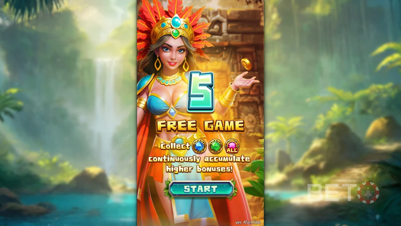 Fonctionnalités bonus expliquées dans Queen of Inca par Fa Chai Gaming
