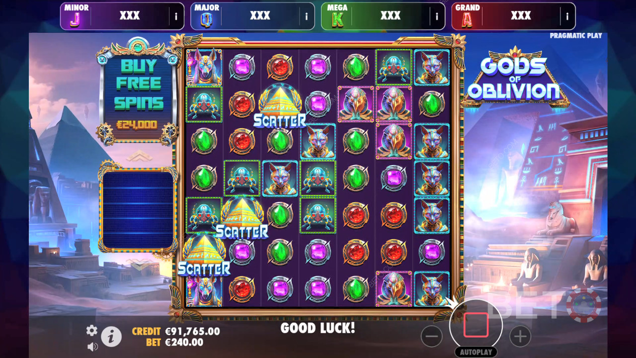 Gods of Oblivion Revue par BETO Slots