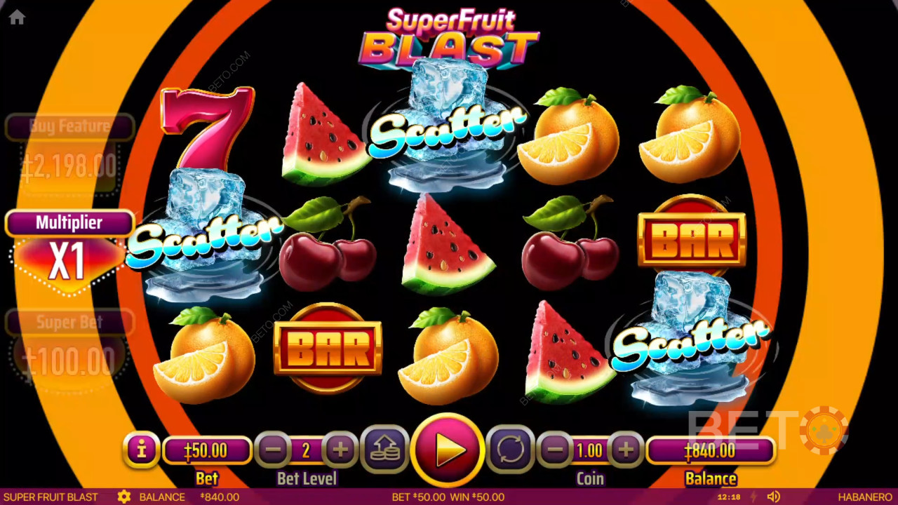 Super Fruit Blast Critique de BETO Slots