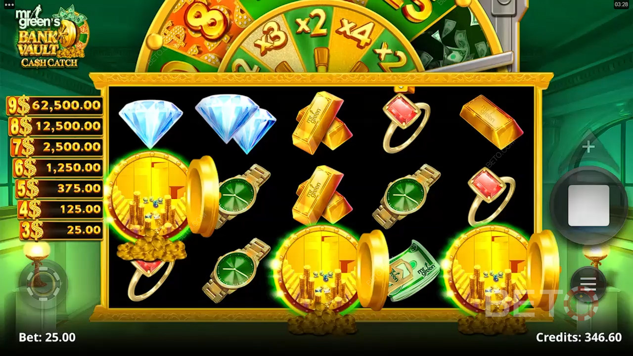 Mr GreenLa chambre forte de la banque Revue par BETO Slots