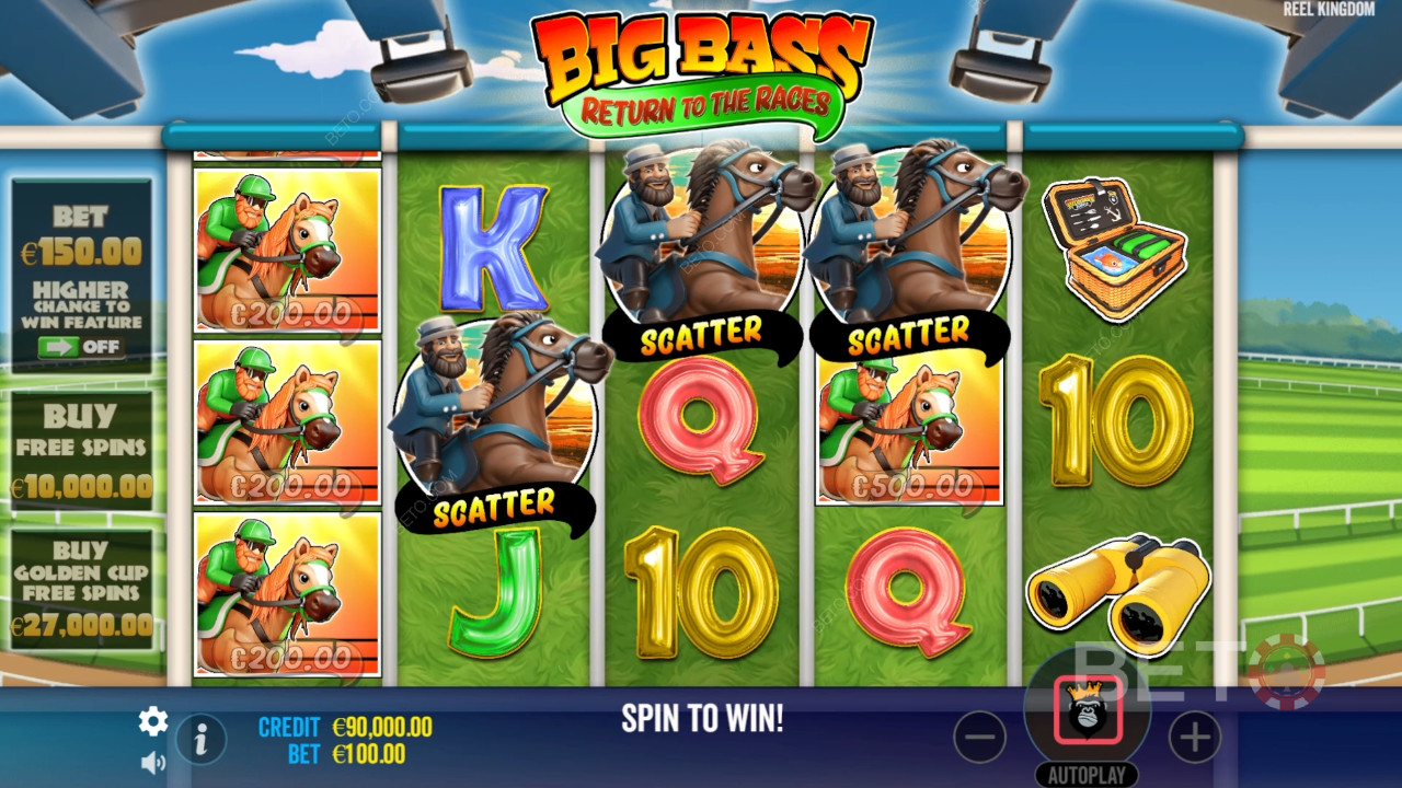 Big Bass Return to the Races Revue par BETO Slots