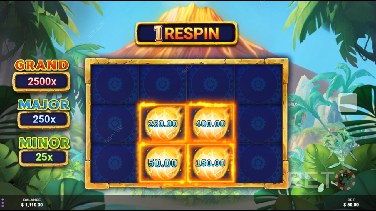 Lava Fortunes Hold N Spin Revue par BETO Slots