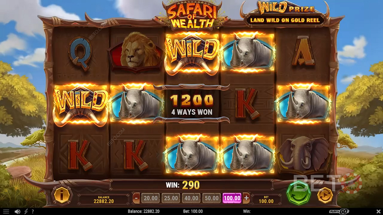 Safari of Wealth Jeu Gratuit