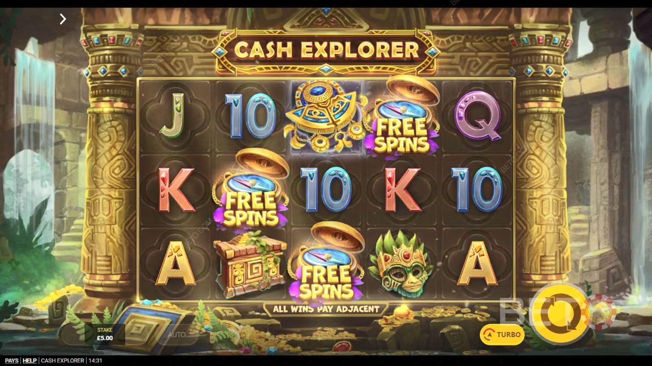 Cash Explorer Critique de BETO Slots