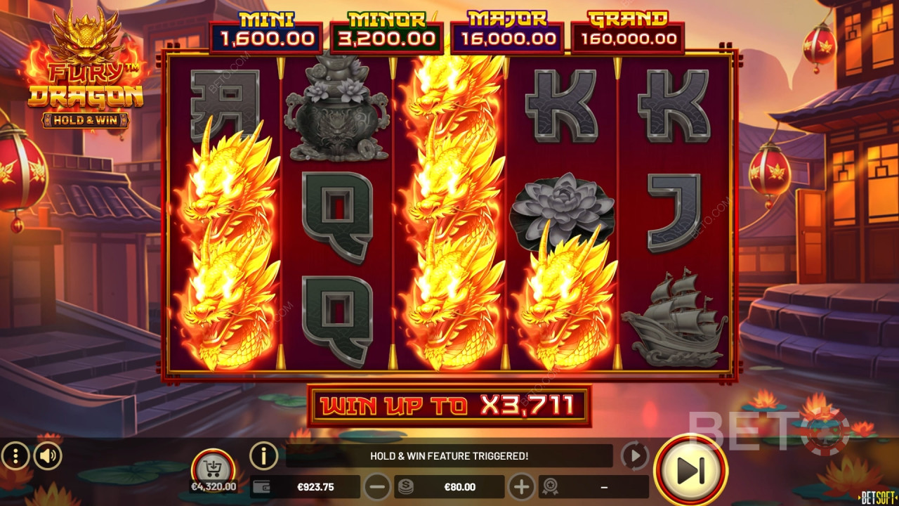 Fury Dragon Revue par BETO Slots