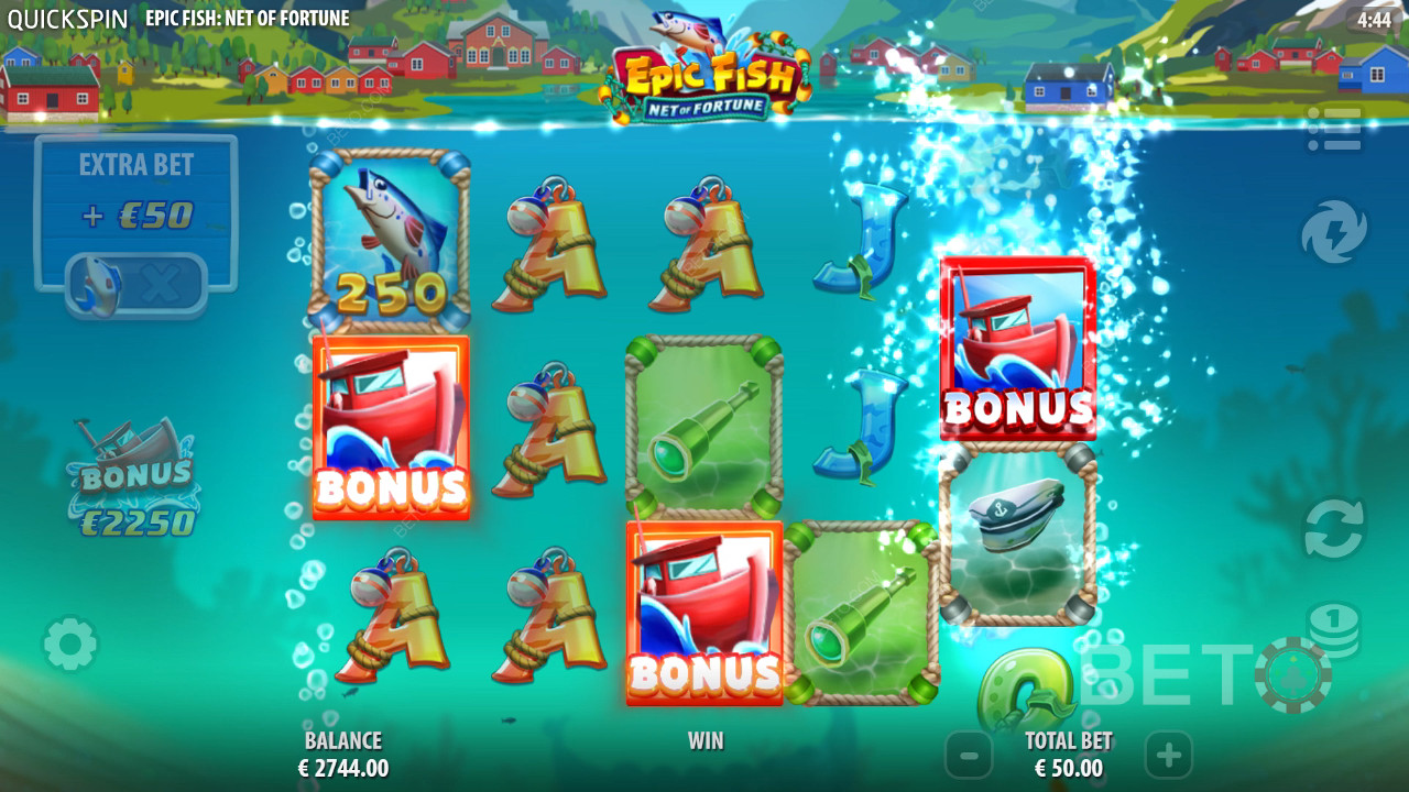 Epic Fish Net of Fortune Revue par BETO Slots