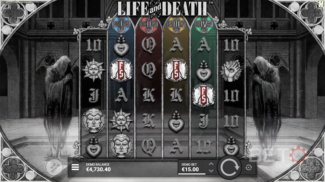 La vie et la mort Critique de BETO Slots