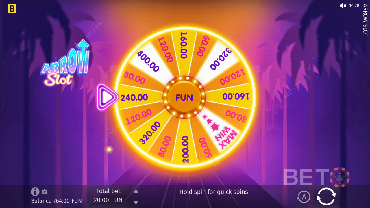 La machine à sous Arrow Revue par BETO Slots