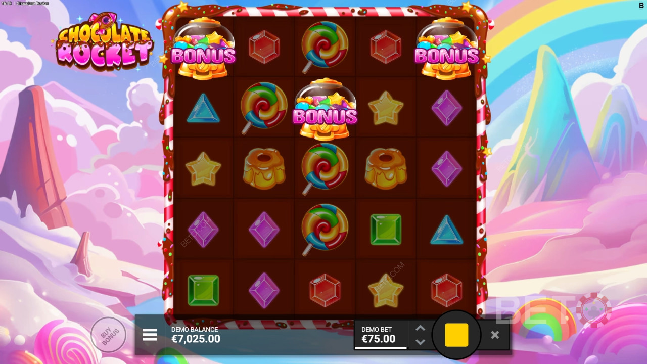 Chocolate Rocket Revue par BETO Slots