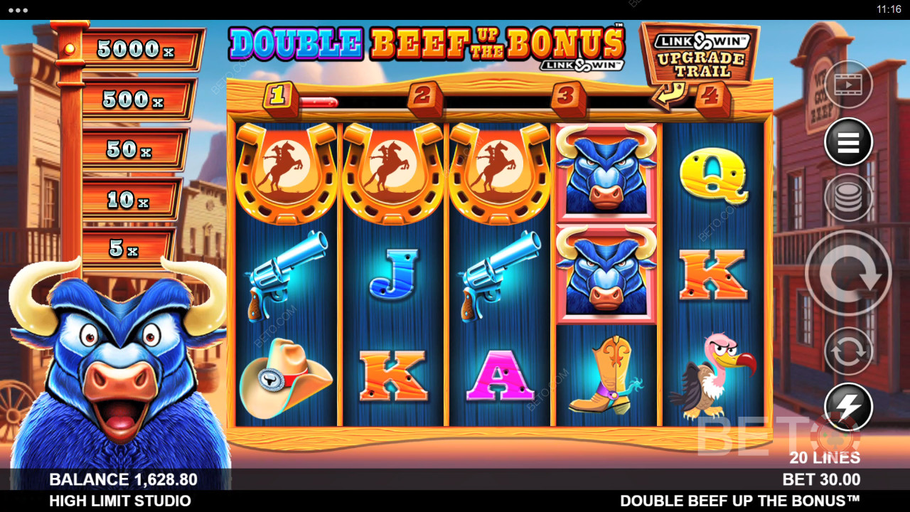 Double Beef Up The Bonus Review par BETO Slots