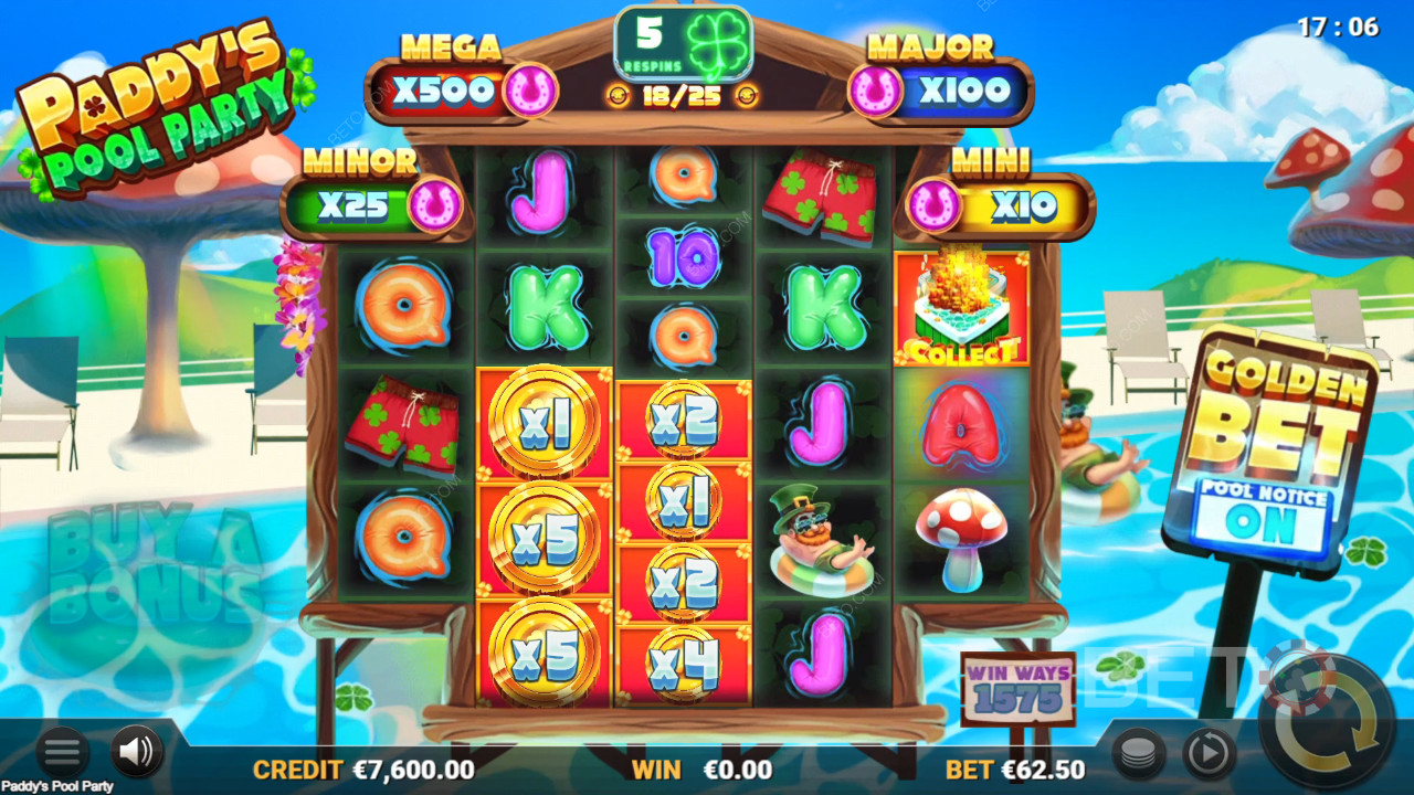 Paddy's Pool Party Jeu Gratuit