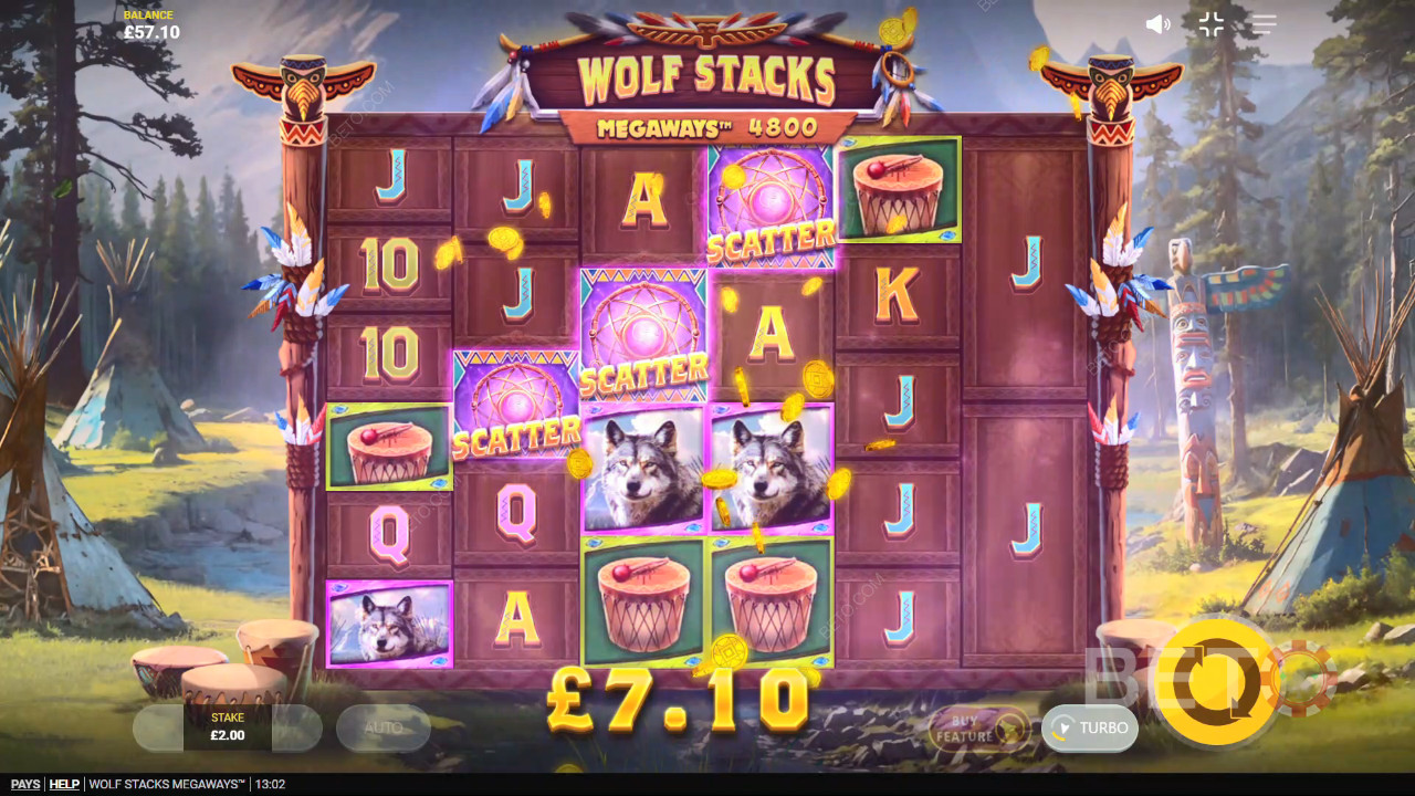 Wolf Stacks Megaways Revue par BETO Slots